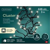 Lumineo Clusterverlichting - warm wit - 448 leds - 420 cm