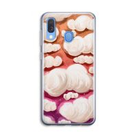 Katoen Wolken: Samsung Galaxy A40 Transparant Hoesje