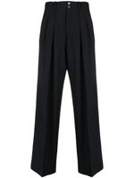 Plan C pantalon de tailleur à coupe ample - Noir