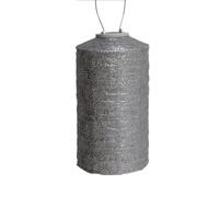 Cylinder dia. 18 cm Occult zilver lampion - Lumiz Cylinder dia. 18 cm Occult zilver lampion - Lumiz