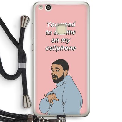 Hotline bling: Huawei Ascend P10 Lite Transparant Hoesje met koord