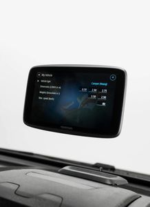 Tomtom GO Camper Tour Autonavigatie Zwart