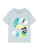 Stella McCartney Kids t-shirt en coton à imprimé graphique - Bleu - thumbnail