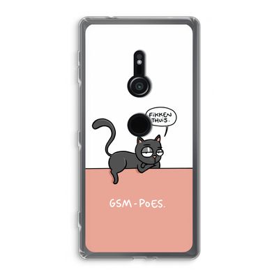 GSM poes: Sony Xperia XZ2 Transparant Hoesje