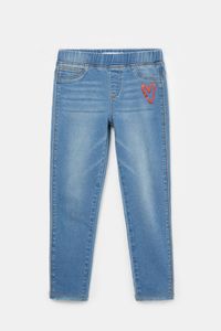 Slim fit denim legging - BLUE - 11/12