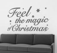 Feel The Magic kertsmis sticker