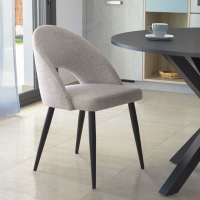 Kave Home Eetkamerstoel 'Mael' kleur Beige