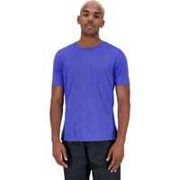 New Balance Q Speed Jacquard T-Shirt Heren - thumbnail