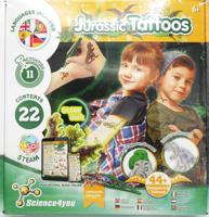 Science 4 You jurassic tattoos en gipsgieten in 1 set