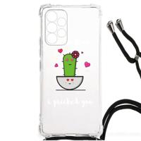 Samsung Galaxy A53 Stevig | Bumper Hoesje | Cactus Glad