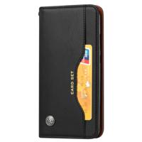 Knead huidtextuur horizontale Flip lederen case voor Huawei Nova 3e/P20 lite met foto frame & houder & kaartsleuven & portemonnee (zwart)