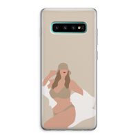 One of a kind: Samsung Galaxy S10 Plus Transparant Hoesje