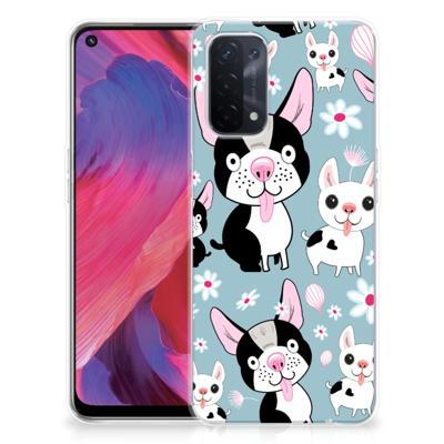 OPPO A74 5G | A54 5G | TPU Hoesje | Hondjes