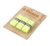 Reece 889810 3-Pack Ultra Racket Overgrips - Neon Yellow - One size