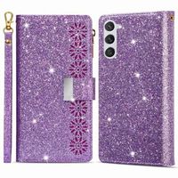 Starlight Series Samsung Galaxy S23 5G Wallet Case - Paars