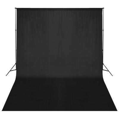 Achtergrondsysteem 500x300 cm zwart