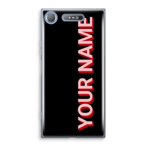 Namecase: Sony Xperia XZ1 Transparant Hoesje