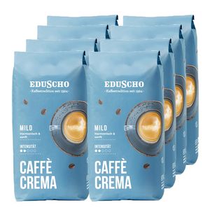 Eduscho - Caffè Crema Mild Bonen - 8x 1kg