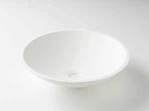 Balmani Viva waskom matte Solid Surface rond Ø 42 cm