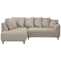 Hoekbank Elsa Links - Stof Anthology - Beige - 204x243x84 Cm