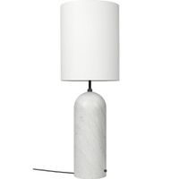 Gubi Gravity XL High Vloerlamp - Wit marmer & Wit - thumbnail