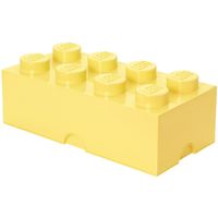 Room Copenhagen LEGO Storage Brick 8 Pastelgeel opbergdoos