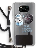 Best Friend Forever: Xiaomi Poco X3 Pro Transparant Hoesje met koord