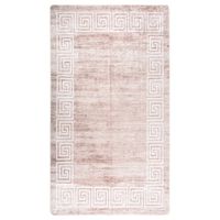 VidaXL Vloerkleed wasbaar anti-slip 190x300 cm beige