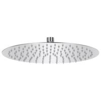 VidaXL Regendouchekop rond 30 cm roestvrij staal 304