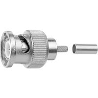 Telegärtner J01000A0008 J01000A0008 BNC-connector Stekker, recht 50 Ω 1 stuk(s) - thumbnail