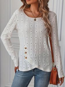 Plain Casual Loose Shirt