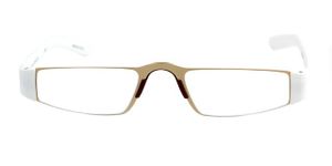 Leesbril Porsche Design P&apos;8801c matgoud/wit +1.00