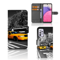 Samsung Galaxy A33 5G Flip Cover New York Taxi