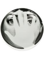 Fornasetti assiette imprimée - Blanc - thumbnail