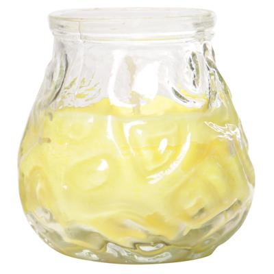 Citronella Lowboy Tafelkaars - 7 cm - 17 branduren - citrusgeur - citronella sfeerkaarsen