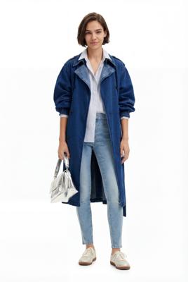 Push-up skinny jeans - BLUE - 40