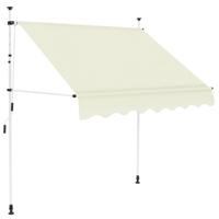 Luifel handmatig uittrekbaar 200 cm crème