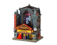 Halloweenminiatuur Fright Night Cinema 20x23x31 cm - Lemax