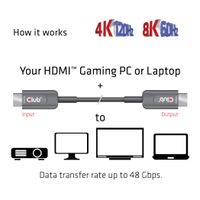 CLUB3D CAC-1377 HDMI kabel 15 m HDMI Type A (Standaard) Zwart - thumbnail