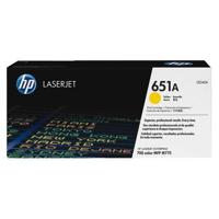 HP 651A originele gele LaserJet tonercartridge
