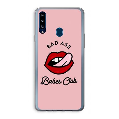 Badass Babes Club: Samsung Galaxy A20s Transparant Hoesje