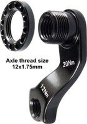 Union Derailleurhanger gh-199 ktm 60 mm zwart