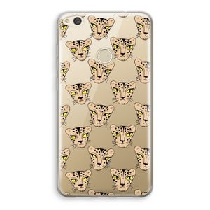 Tijger: Huawei Ascend P8 Lite (2017) Transparant Hoesje