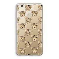 Tijger: Huawei Ascend P8 Lite (2017) Transparant Hoesje