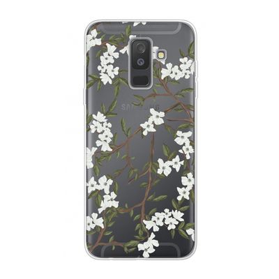 Blossoming spring: Samsung Galaxy A6 Plus (2018) Transparant Hoesje
