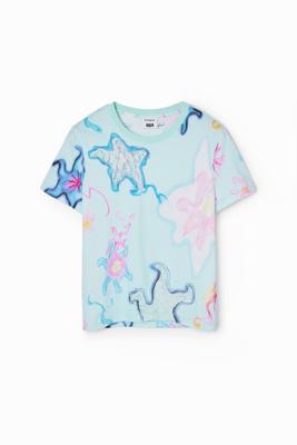 T-shirt sterren Collina Strada - BLUE - S