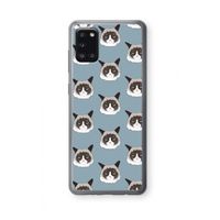 It's a Purrr Case: Samsung Galaxy A31 Transparant Hoesje