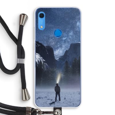 Wanderlust: Huawei Y6s Transparant Hoesje met koord