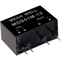 Mean Well MDS01M-05 DC/DC-convertermodule 200 mA 1 W Aantal uitgangen: 1 x Inhoud 1 stuk(s) - thumbnail