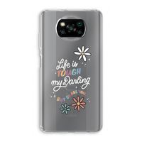 Tough Life: Xiaomi Poco X3 NFC Transparant Hoesje